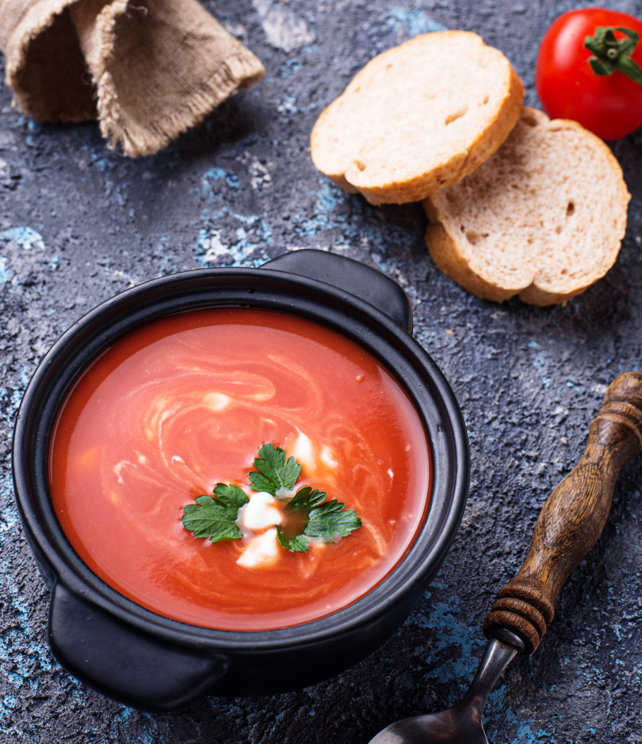 Creamy tomato soup