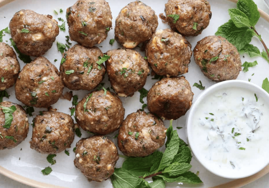 Lamb Meatballs with Pistachios